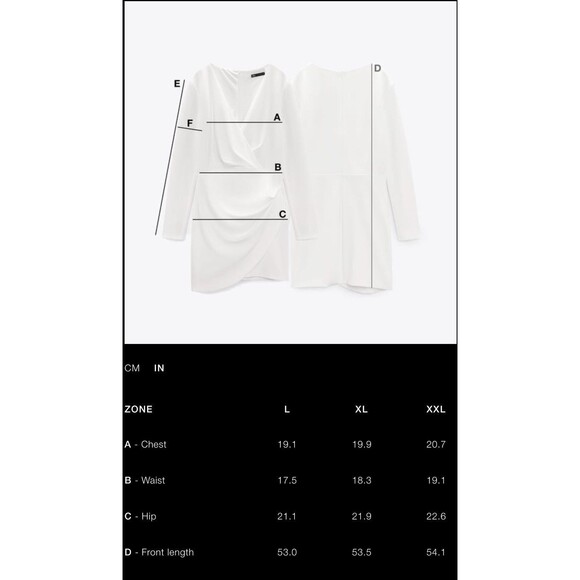 ZARA WOMEN LINEN BLEND MIDI DRESS ZW COLLECTION OYSTER WHITE LARGE 8135/100 - Picture 14 of 16